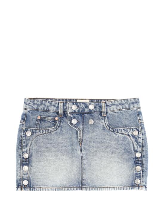 26FW 이자벨마랑 랄마 빈티지 블루 데님 미니 스커트 JU0574FBD4H01I 30VU VINTAGE BLUE