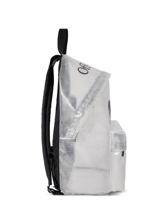 26FW 오프화이트 백팩 OWMNB03F26FB01 7910 TRANSPARENT - OFF WHITE