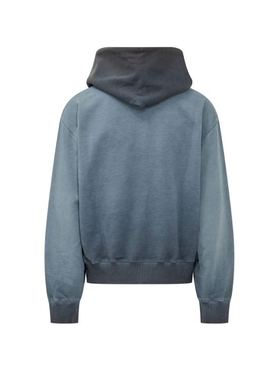 26FW 오프화이트 후드 티셔츠 44MBB12NF26F00A 411 CLOUD BLU GRAPHITE - OFF WHITE