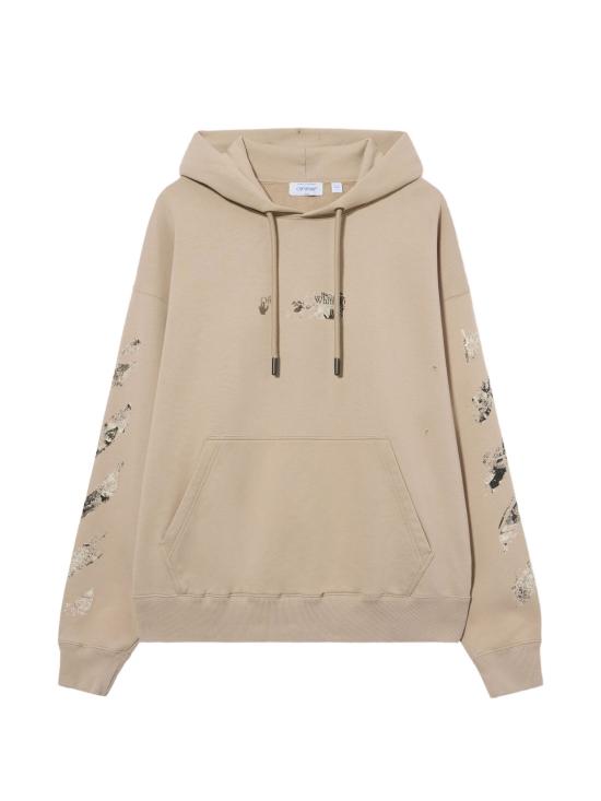 26FW 오프화이트 후드 티셔츠 44MBB085F26F004 031 STRING