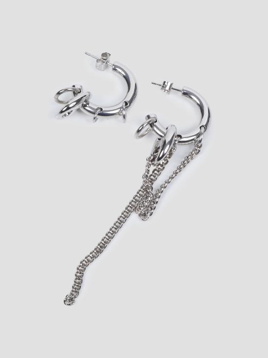 26FW 저스틴 클렌퀏 주얼리 NINO EARRINGS PALLADIUM