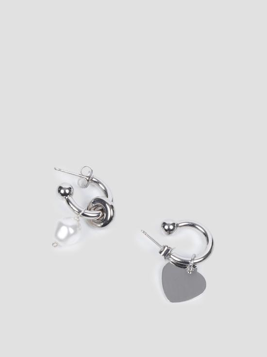 26FW 저스틴 클렌퀏 주얼리 JACOB EARRINGS PALLADIUM