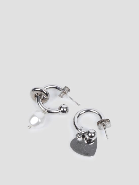 26FW 저스틴 클렌퀏 주얼리 JACOB EARRINGS PALLADIUM - JUSTINE CLENQUET