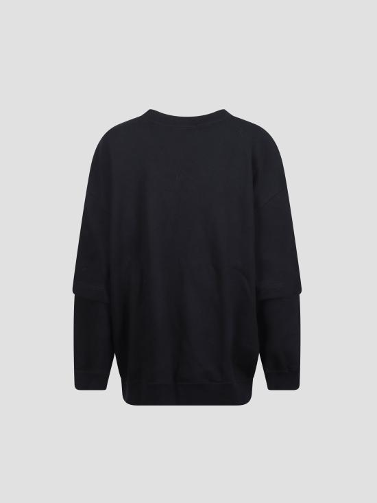 26FW 세콘다 후드 티셔츠 LSF0326 BLACK - SECONDA