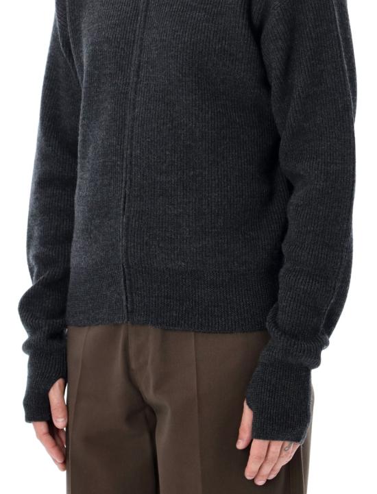 26FW 르메르 버진 울지퍼 가디건 버진 울지퍼 가디건 PO0051LK1068BK300 Black - LEMAIRE