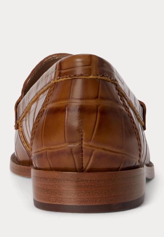 26FW 랄프 로렌 플랫 슈즈 802962176006 Brown - RALPH LAUREN