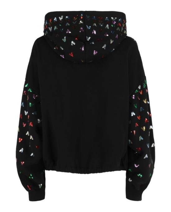  발렌티노 가라바니 탑 XB3MF1 5M6YT 0NO 00009 L Black - VALENTINO GARAVANI