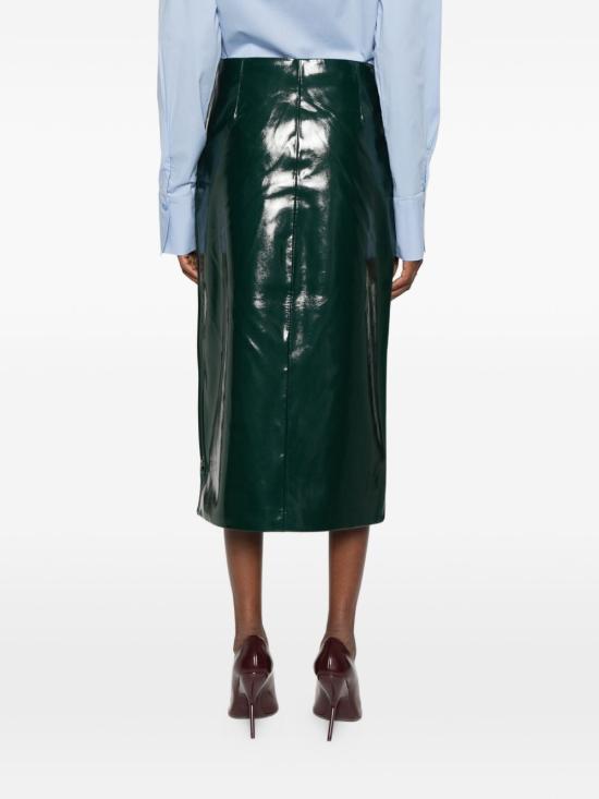26FW 더프랭키샵 미디 스커트 SKFS23084400 GREEN - THE FRANKIE SHOP