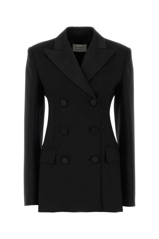 26FW 스포트막스 자켓 2622046062600 003 BLACK