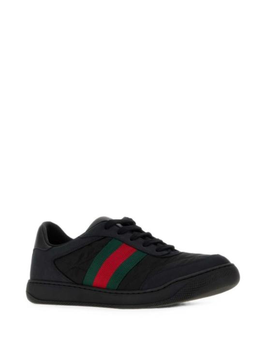 26FW 구찌 스크리너 나일론 스니커즈 A006VLFAGIV1078 Black - GUCCI