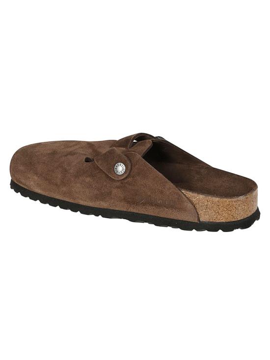 26FW 버켄스탁 보스턴 소프트 풋베드 스웨이드 1031637 Brown - BIRKENSTOCK