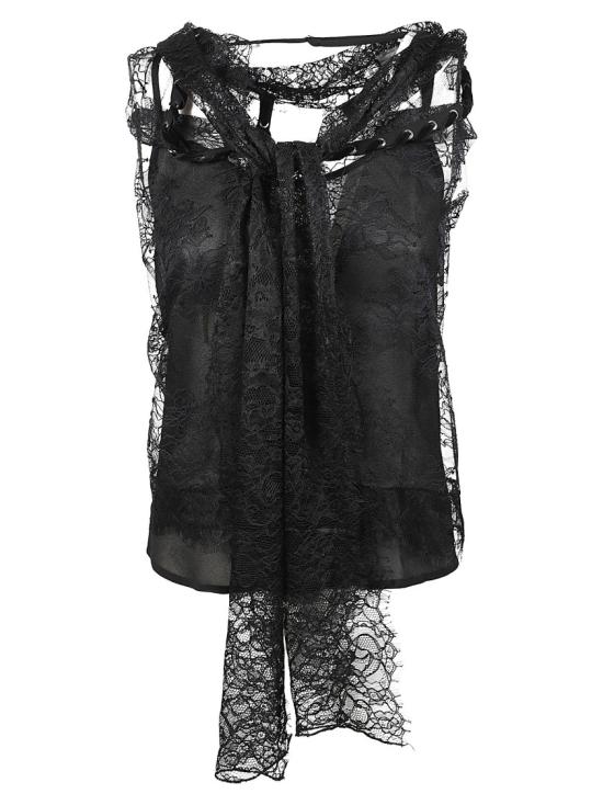 26FW 핑코 탑 107535 A3GZ Black