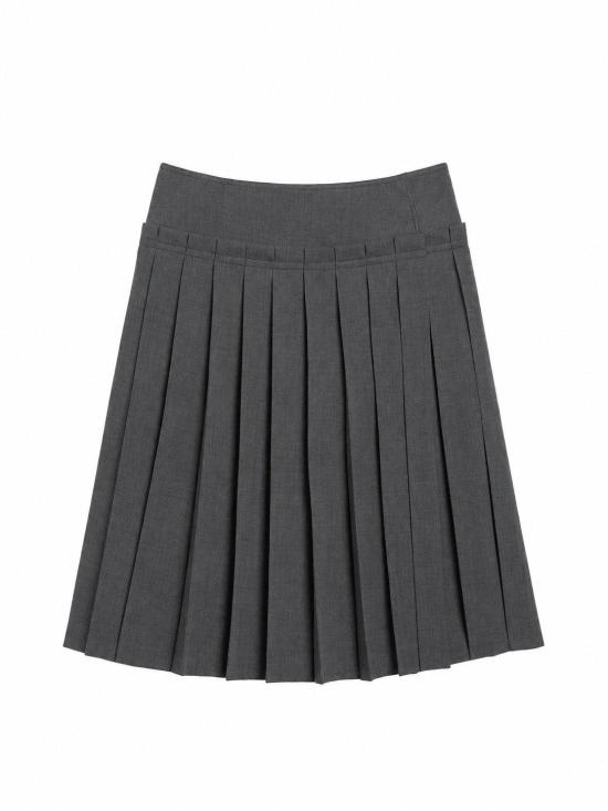 26FW 아미 스커트 USK483WV0211 A189 GRIS CARBONE