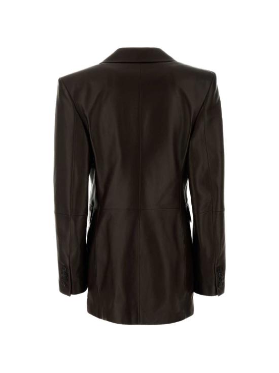26FW 생로랑 의류 A007L2Y5OA2 2820 MARRON FONCE - SAINT LAURENT