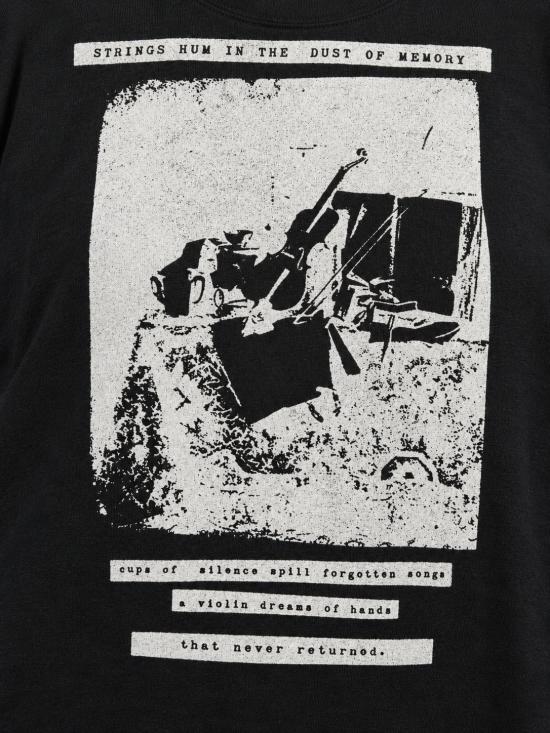 26FW 앤 드뮐미스터 반팔 티셔츠 B0014243FA206 099 BLACK - ANN DEMEULEMEESTER