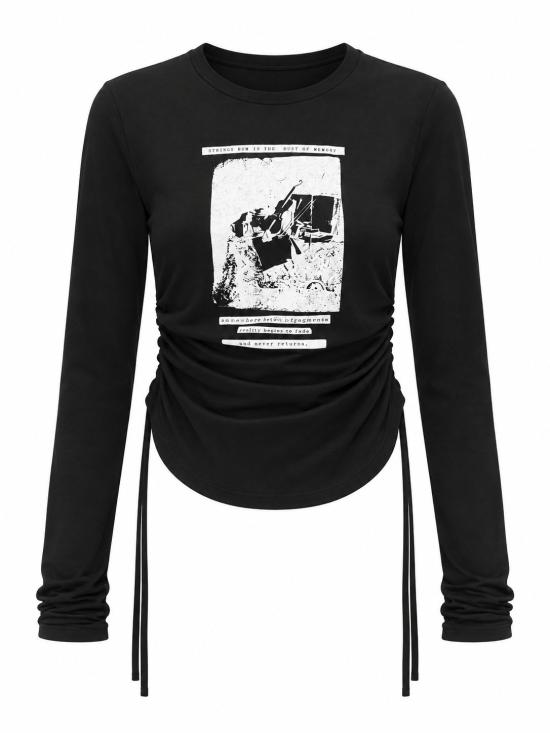 26FW 앤 드뮐미스터 반팔 티셔츠 B0014243FA206 099 BLACK