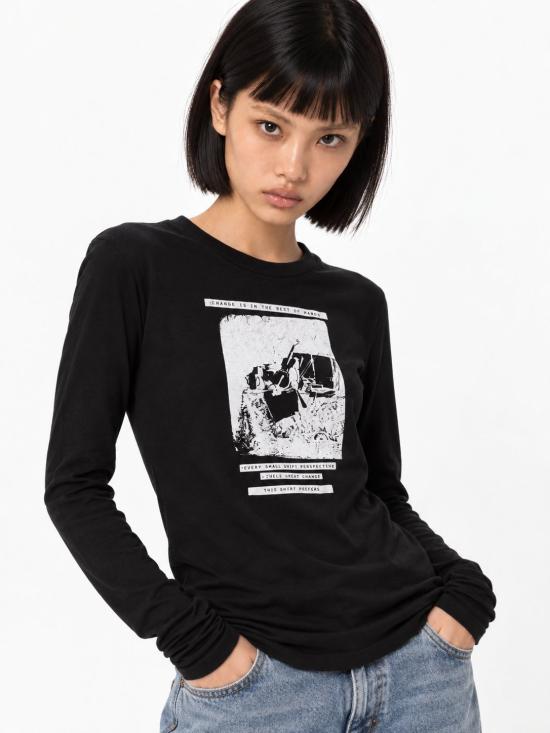 26FW 앤 드뮐미스터 반팔 티셔츠 B0014243FA206 099 BLACK - ANN DEMEULEMEESTER