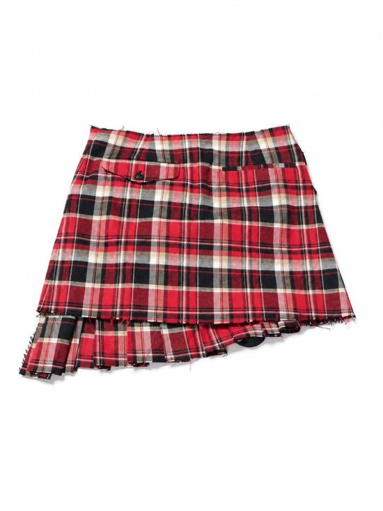 26FW 앤 드뮐미스터 의류 B0014270FA751 T0913 BLACK WHITE RED - ANN DEMEULEMEESTER