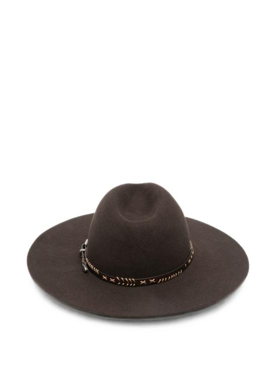 26FW 골든구스 모자 GUP02719P002726 55381 DARK BROWN - GOLDEN GOOSE