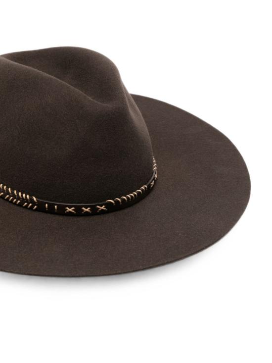 26FW 골든구스 모자 GUP02719P002726 55381 DARK BROWN - GOLDEN GOOSE