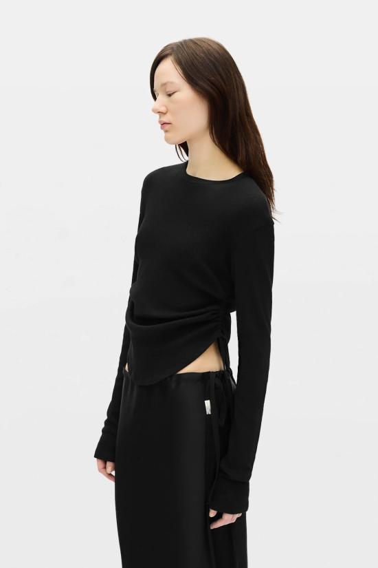 26FW 앤 드뮐미스터 반팔 티셔츠 B0014242FA659 099 BLACK - ANN DEMEULEMEESTER