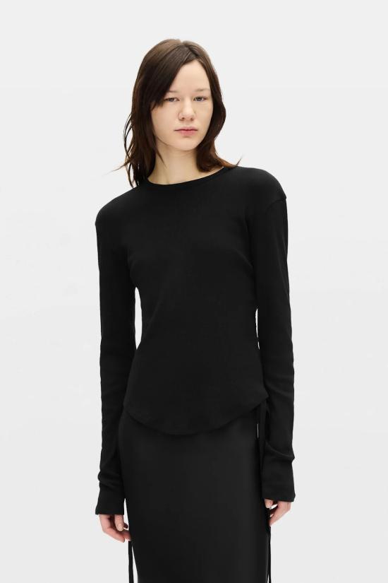 26FW 앤 드뮐미스터 반팔 티셔츠 B0014242FA659 099 BLACK