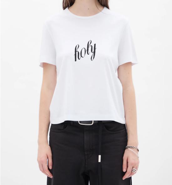 26FW 앤 드뮐미스터 반팔 티셔츠 B0012545FA045 WHITE