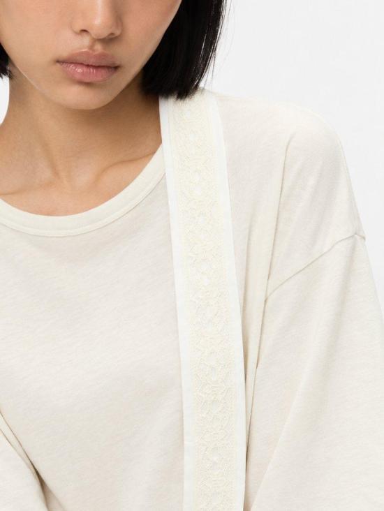 26FW 앤 드뮐미스터 반팔 티셔츠 B0014238FA206 003 IVORY - ANN DEMEULEMEESTER