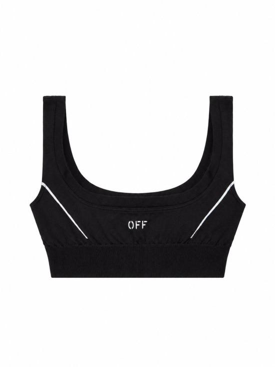 26FW 오프화이트 반팔 티셔츠 2FA00669T W003 BLACK WHITE