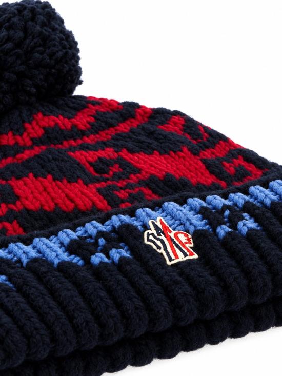 26FW 몽클레어 모자 L20973B00011N1265 P74 MEDIUM BLUE - MONCLER