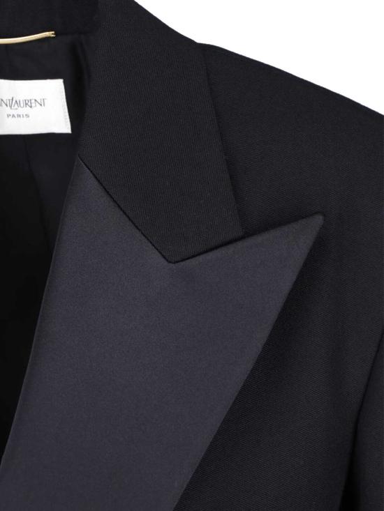 26FW 생로랑 의류 A007SBY5J40 1000 NOIR - SAINT LAURENT