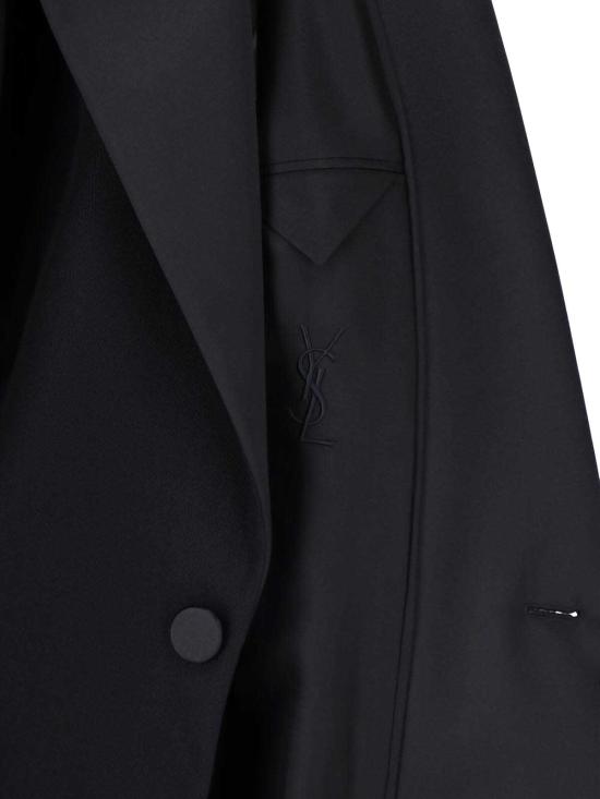 26FW 생로랑 의류 A007SBY5J40 1000 NOIR - SAINT LAURENT