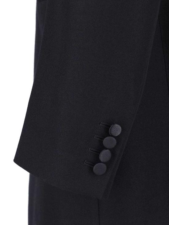 26FW 생로랑 의류 A007SBY5J40 1000 NOIR - SAINT LAURENT