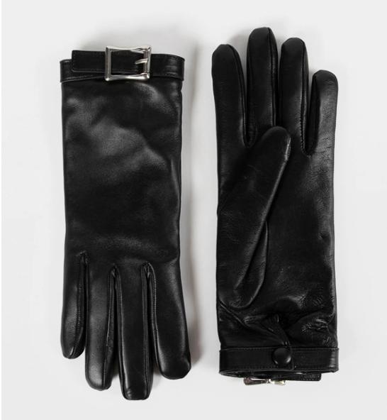 26FW 앤 드뮐미스터 장갑 B0014383LT120 099 BLACK