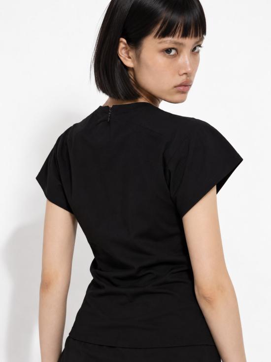 26FW 이자벨마랑 반팔 티셔츠 HT0356FED3J03I 01BK BLACK - ISABEL MARANT