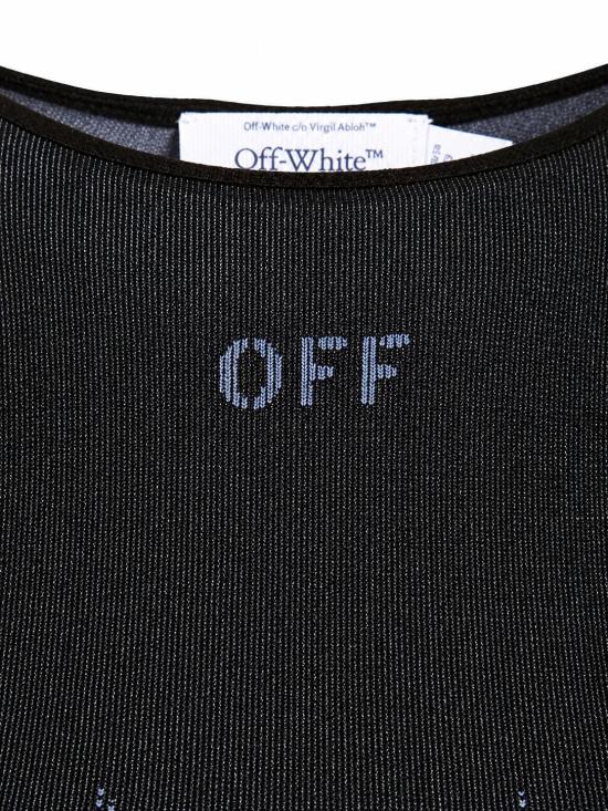 26FW 오프화이트 반팔 티셔츠 2FA00401T W013 BLACK ELECTRIC BLUE - OFF WHITE
