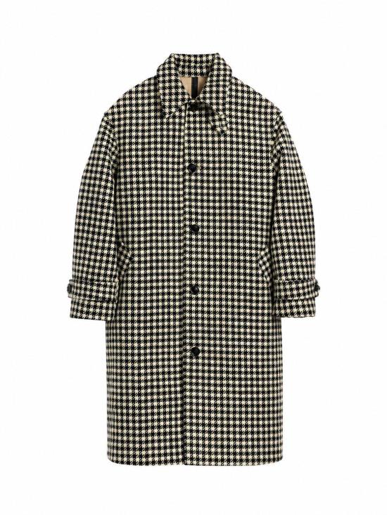 26FW 아미 코트 HCO937WV0213 044 NOIR IVOIRE