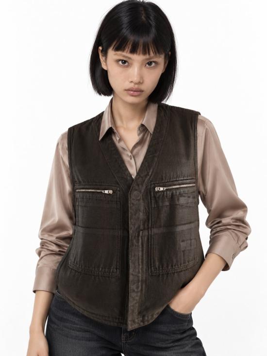26FW 르메르 의류 OW1283LD1082 BR477 TRUFFLE - LEMAIRE