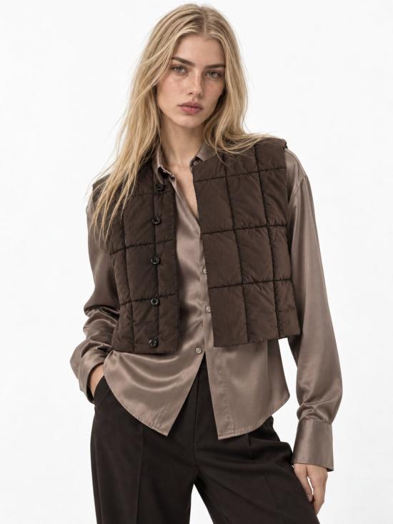 26FW 르메르 의류 OW1252LF851 BR423 CACAO - LEMAIRE