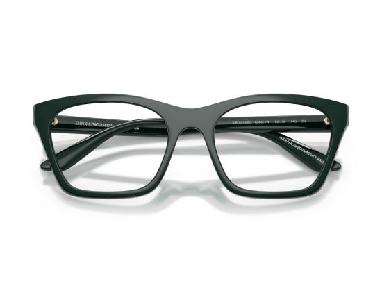 26FW 엠포리오 아르마니 선글라스 0Ea4274bu 광택 있는 오버사이즈 사각 안경 - EMPORIO ARMANI