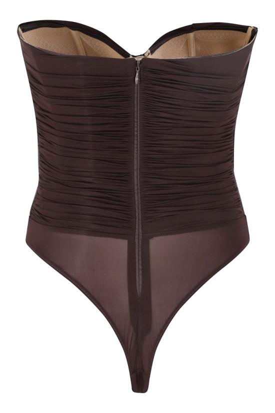 26FW 엘리자베타프랜치 탑 BO05367E2 099 Black - ELISABETTA FRANCHI