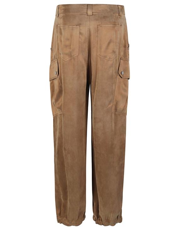 26FW 핑코 팬츠 106444 A3F8 Brown - PINKO