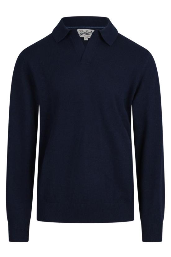 26FW 세인트바쓰 폴로 티셔츠 COVENT WOOL 099 Black