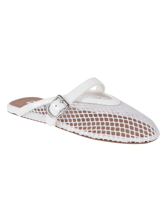 26FW 알라이아 뮬/슬리퍼 AA3A1035A028 010 White - ALAIA