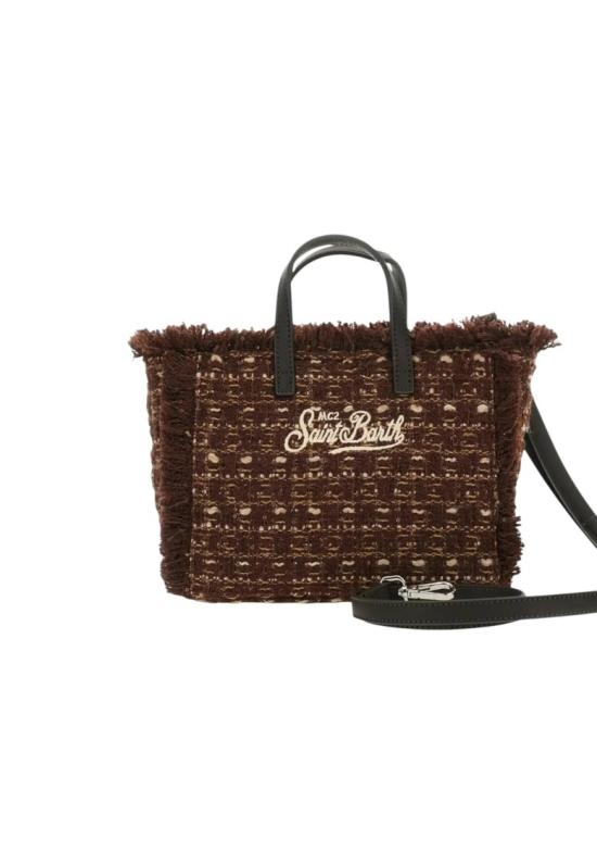 26FW 세인트바쓰 토트백 COL005004136M Brown - MC2 SAINT BARTH