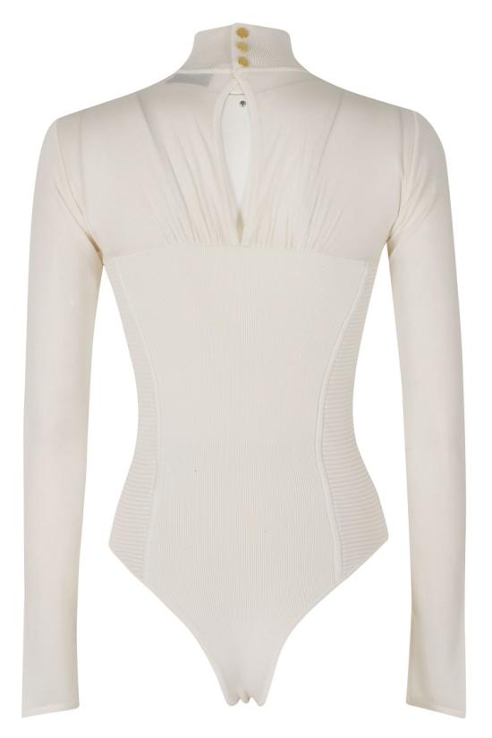 26FW 엘리자베타프랜치 탑 BK09B67E2 099 Neutrals - ELISABETTA FRANCHI