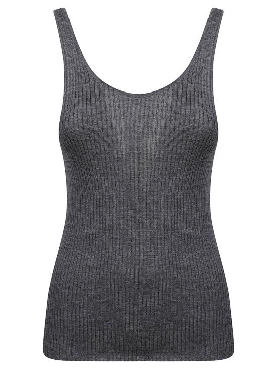 26FW 핑코 탑 107376 A3FY Grey