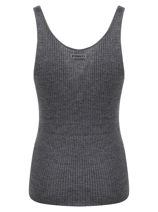 26FW 핑코 탑 107376 A3FY Grey - PINKO