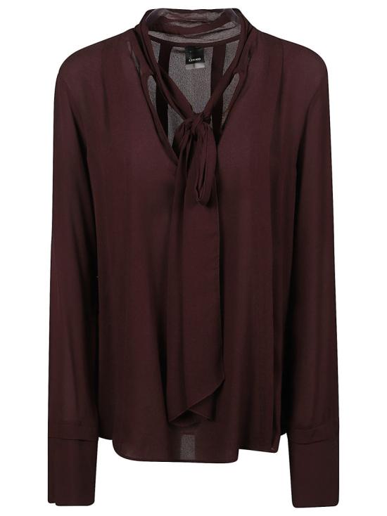 26FW 핑코 탑 107298 A3HD Burgundy