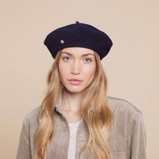  로레르 모자 Laulhère Authentique Beret Marine (네이비) - LAULHERE